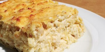 Bacalhau com Natas e Batata-Palha